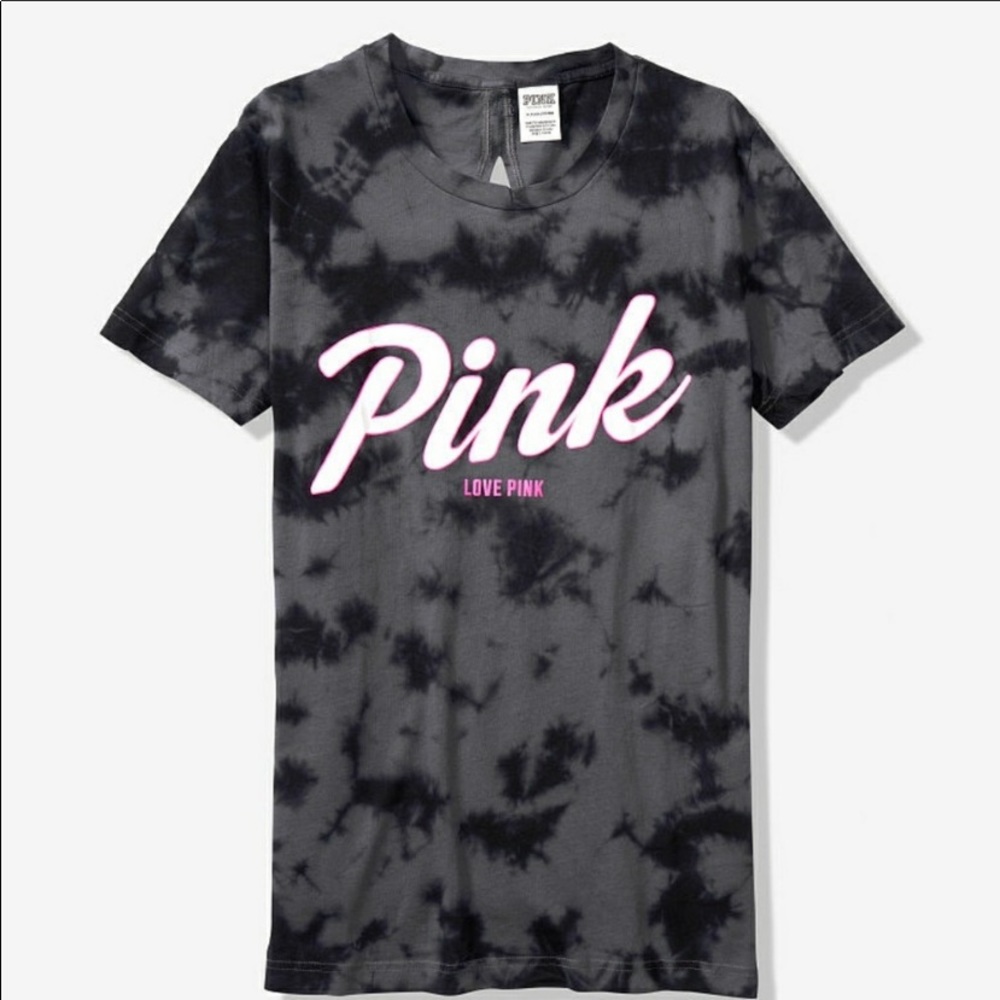 🌸Victoria’s Secret Oversized Tie-Dye Tee💜